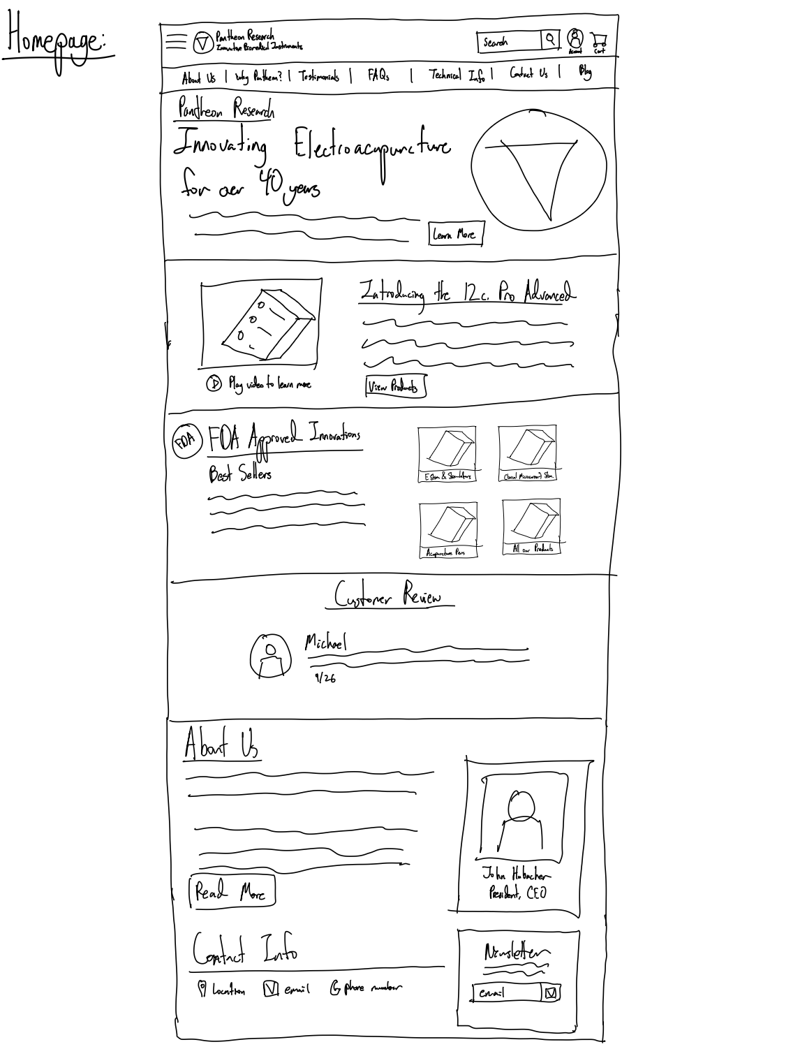 Pantheon Research prototyping 1
